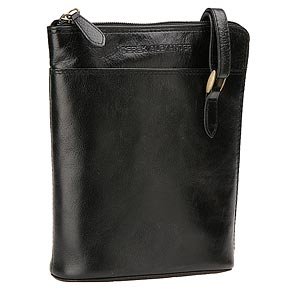 Derek Alexander Leather Top Zip Mini
