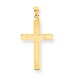 14 Karat Gold, Casted, Latin Cross Charm