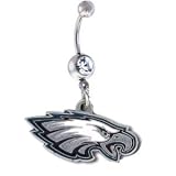 Philadelphia Eagles NFL Sexy Belly Navel Ring