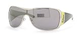 CHRISTIAN DIOR SUB DIOR 2/S RMB PALLADIUM BLACK LENS METAL SHIELD SUNGLASSES