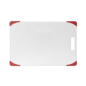Farberware 12-Inch by 18-Inch Nonslip Board, Red