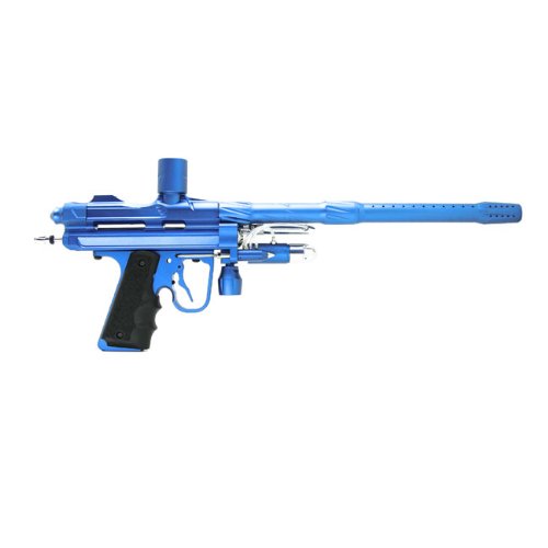 Psycho Ballistics SuperBolt Pneumatic Paintball Marker- Dust Clear (Silver)
