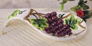 GRAPE Spoonrest spoon rest counter top kitchen decor