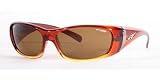 Arnette AN 4075-217/83 Brown Yellow Gradient SCHEME Sunglasses with Polarized Brown Lenses
