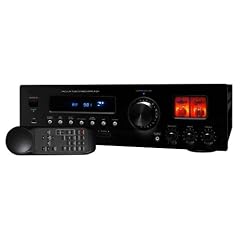 Preisgigant Einzelbaustein HiFi-Stereo-Receiver mit R�hren-Vorverst�rker in schwarz