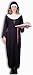 Womens Mother Superior Costume Catholic Nun Religious Sister Party Outfit Nun's Habit Black Robe