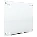 Quartet Magnetic Glass Dry Erase White Board, 24''W x 18''H Whiteboard, Infinity Frameless Mounting, White Surface (G2418W)