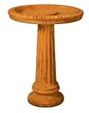 Fluted Birdbath