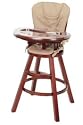 Classic Wood High Chair - Cappucino