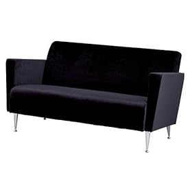Adesso Memphis Sofa, Black