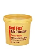 Red Fox Tub O'Butter Cocoa Butter Moisturizing Creme 10.5oz