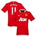 11-12 Man Utd Home Jersey + Giggs 11-S