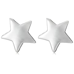 Tuscany Silver Damen-Ohrringe Flat Star Stud - 8.55.4720