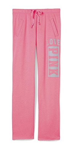 Victoria's Secret PINK Boyfriend Sweat Pants Medium Pink