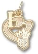 Sacramento Kings "I Heart Logo" 1/2" Charm/Pendant