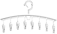 Whitmor 6027-533 Designer Plastic Clip and Drip Add-On Hangers, Set of 3