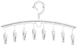 Whitmor 6027-533 Designer Plastic Clip and Drip Add-On Hangers, Set of 3