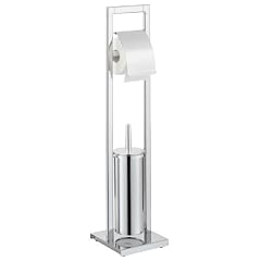 WENKO 16932100 Stand WC-Garnitur Venice - Chrom, 18 x 76 x 18 cm