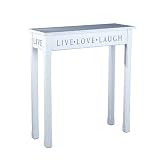 Southern Enterprises Inspirations Blue Cottage Console Table
