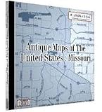 cover of Antique Maps of the United States - Missouri CD