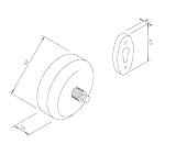Retractable Chrome Clothes Line