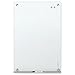 Quartet Magnetic Glass Dry Erase White Board, 24''W x 18''H Whiteboard, Infinity Frameless Mounting, White Surface (G2418W)
