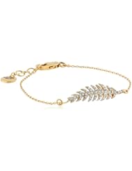 Juicy Couture Pave Feather Wish Bracelet, 7.26"