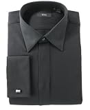Hugo Boss French Cuff Tuxedo Dress Shirt