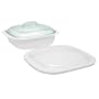 CorningWare SimplyLite 2-1/2-Quart Casserole with Glass and Plastic Lids