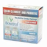 Bowtrol Colon Health Support: Colon Cleanser and Probiotic Capsules 1 set