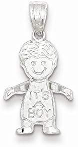 Sterling Silver It's A Boy Charm