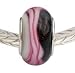 LovingtheBead &copy; 'Shadow Dancer' Murano Glass Slide-on & Slide-Off Bead Charm