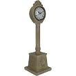 Antique Design Old World Glass Face Desk Clock