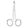 Stainless Steel Non Sterile Curved Iris Scissor, 4-1/2" Length, For Single Use(Pack of 100)