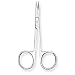 Stainless Steel Non Sterile Curved Iris Scissor, 4-1/2" Length, For Single Use(Pack of 100)