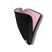 be.ez 100570 LA robe Sleeve for 13.3-Inch Macbooks (Black/Light Pink)