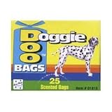 Four Paws Doggie Doo Poop Pickup Bags (25 scented bags)