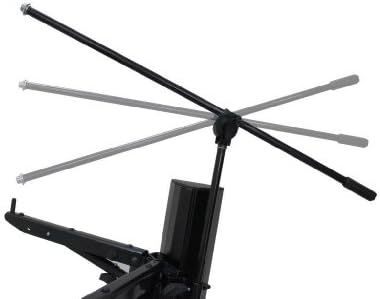 Upstage Column Junior Keyboard Stand Silver (Natural Anodize)