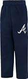 Atlanta Braves Kids 4-7 adidas Navy Fleece Pants