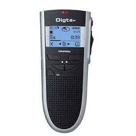Click here to buy Grundig Digta Mobile x410 Digital Voice Recorder Portable Dictation Machine.