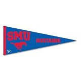 SMU Mustangs Royal Blue 12'' x 30'' Premium Felt Pennant