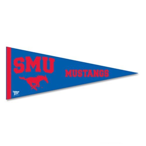 SMU Mustangs Royal Blue Felt Pennant