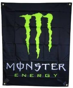 Bigger Monster Energy Drink Promo Sign Banner Poster Flag 100 X80CM(40''x31''inches)