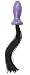 Rear Envy Butt Plug With Flogger Purple