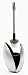 Oxo Good Grips 123508 Curve Toilet Brush and Canister, Stainless