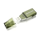 IOGEAR Pocket Card Reader Supports Memory stick Pro Duo & Memory Stick Duo Cards (GFR202MSDW6)