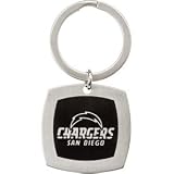 SAN DIEGO CHARGERS LOGO KEYCHAIN Stainless Steel