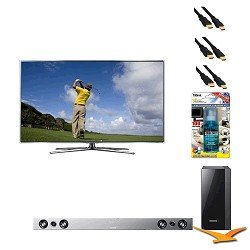 Samsung UN55D7900 55 inch 1080p 240hz 3D LED HDTV with HW-D551 - Home Theater Bundle