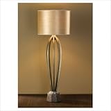 IMAGE OF Norah Table Lamp in Aged Silver Leaf Size: 12