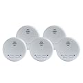 Maxi Tronic 5er-Set Funkrauchmelder, Feuermelder, gepr�ft nach EN 14604